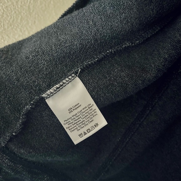 Eddie Bauer Charcoal Blue Knit Cardigan - Picture 7 of 8